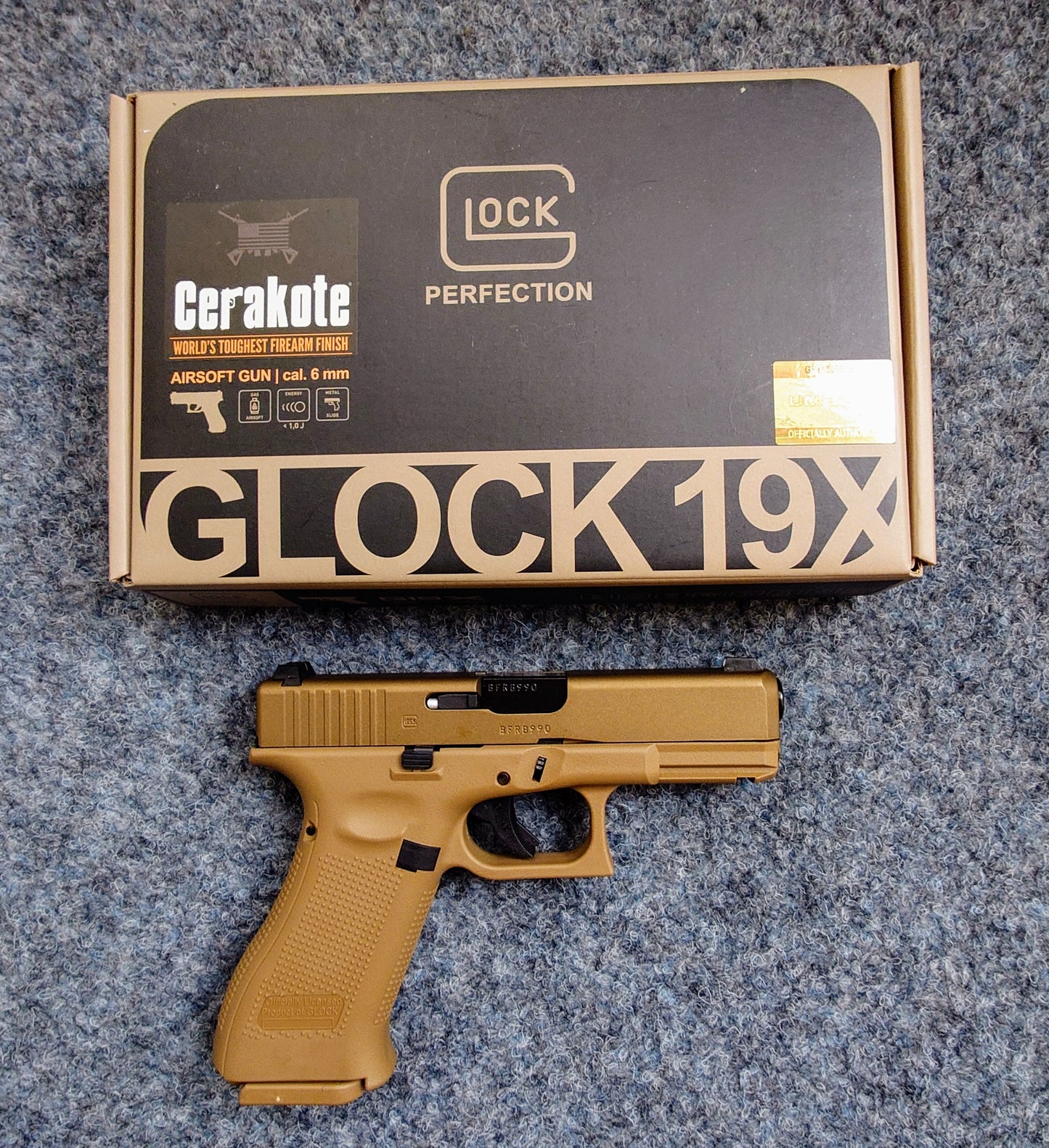 ACTION! CUSTOM VFC Glock 19X GBB