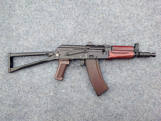 VFC AKS74U GBBR – Full Steel, Real Wood, 2x Plum Gas Mag – NPAS