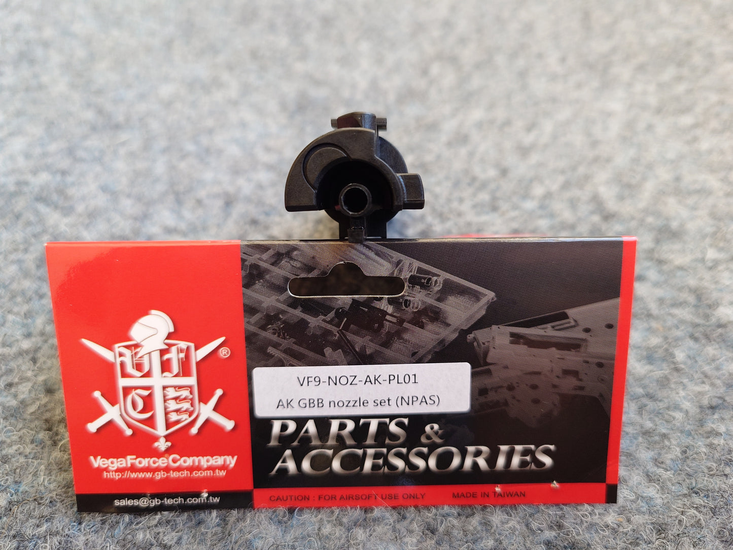 VFC AK74M GBB Loading Nozzle Set med NPAS – Originaldel | Justerbar FPS