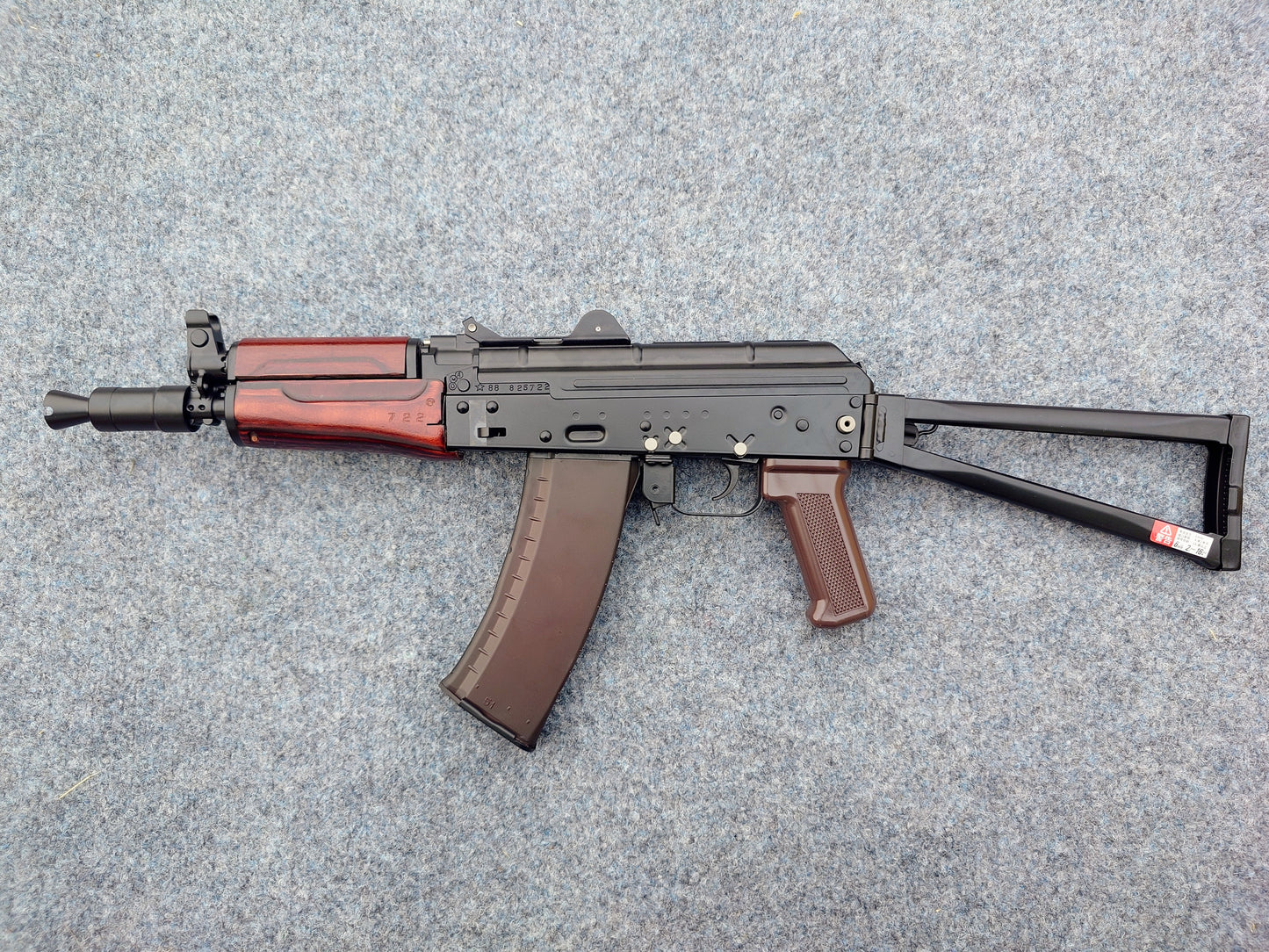 VFC AKS74U GBBR – Full Steel, Real Wood, 2x Plum Gas Mag – NPAS