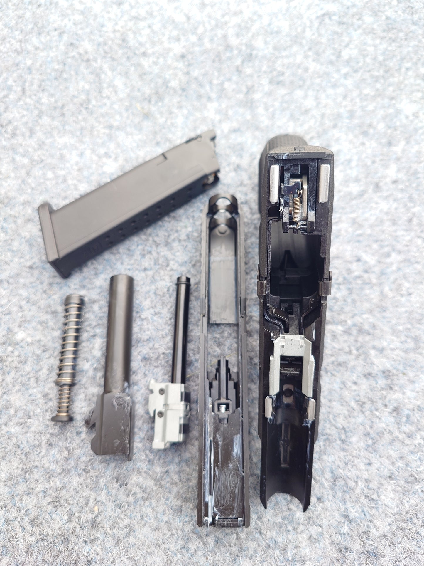 GHK – Glock 45 Gen5 V2 GBB Pistol (2025) – Cerakote, MOS-Ready, 20rds